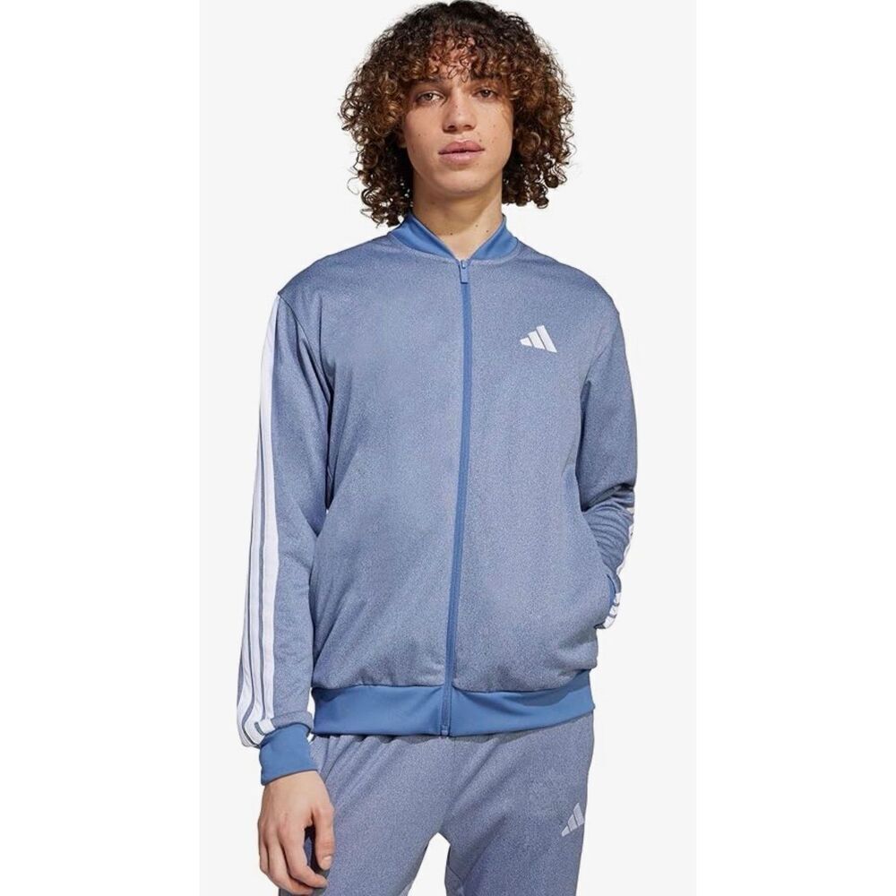 adidas Men's Size Tricot Track Top